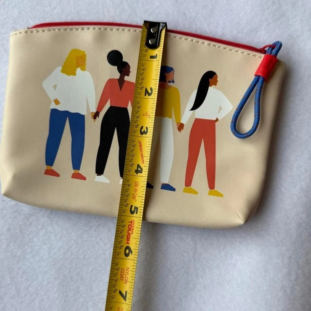 Ipsy Women Empowerment Makeup Bag Cosmetic Pouch Confidence Comes From Within